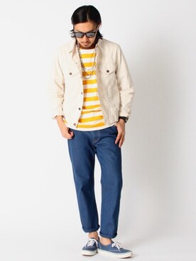 佐藤嘉紀さん（メンズ・174cm）の春コーディネート