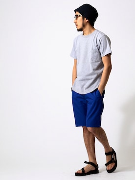 佐藤嘉紀さん(メンズ・174cm)の春コーディネート