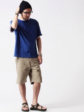 佐藤嘉紀さん（メンズ・174cm）の春コーディネート