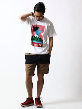 佐藤嘉紀さん（メンズ・174cm）の夏コーディネート