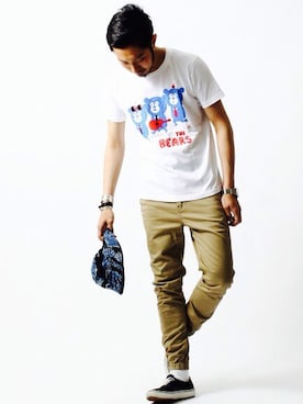 佐藤嘉紀さん（メンズ・174cm）の夏コーディネート