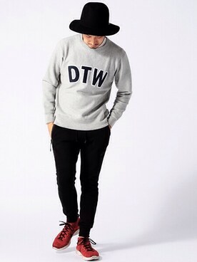 佐藤嘉紀さん（メンズ・174cm）の秋コーディネート