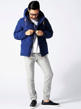 佐藤嘉紀さん（メンズ・174cm）の冬コーディネート