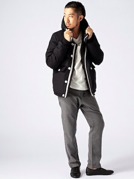 佐藤嘉紀さん（メンズ・174cm）の冬コーディネート