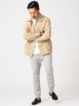 佐藤嘉紀さん（メンズ・174cm）の冬コーディネート