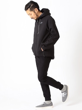 「BEAMS（ビームス）のアイテム（その他アウター）」を使った、佐藤嘉紀さん（メンズ・174cm）の冬コーディネート