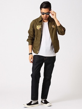 佐藤嘉紀さん（メンズ・174cm）の冬コーディネート