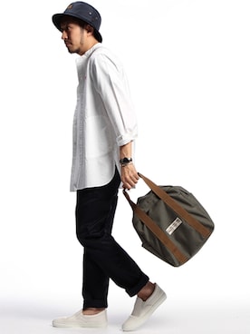 「alpha」｜佐藤嘉紀さん（メンズ・174cm）の夏コーディネート