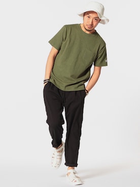 佐藤嘉紀さん（メンズ・174cm）の春コーディネート