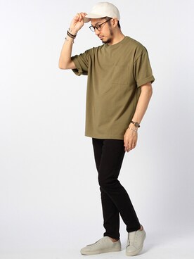 佐藤嘉紀さん（メンズ・174cm）の夏コーディネート