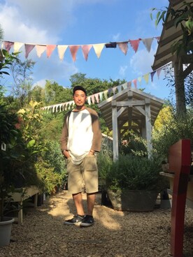 佐藤嘉紀さん（メンズ・174cm）の秋コーディネート