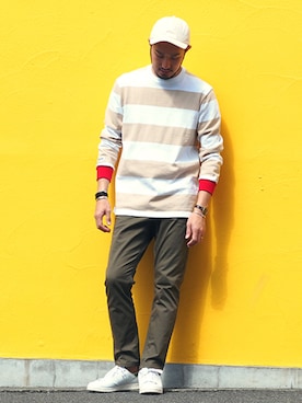 佐藤嘉紀さん(メンズ・174cm)の秋コーディネート