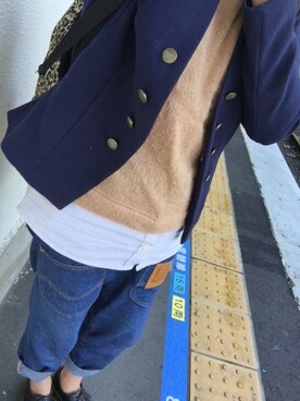 「お買い物」｜「アイテム（その他シューズ）」を使った、みんさんさん（レディース・155cm）の冬コーディネート