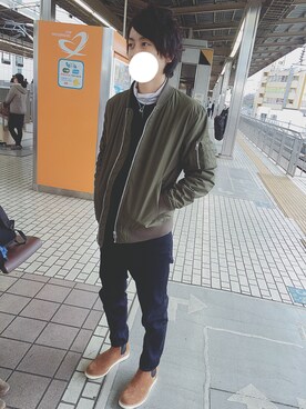 まさきさん（メンズ・172cm）の冬コーディネート