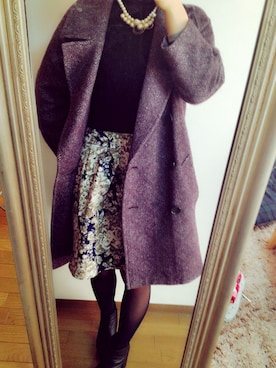 ゆうこさん（レディース・163cm）の冬コーディネート