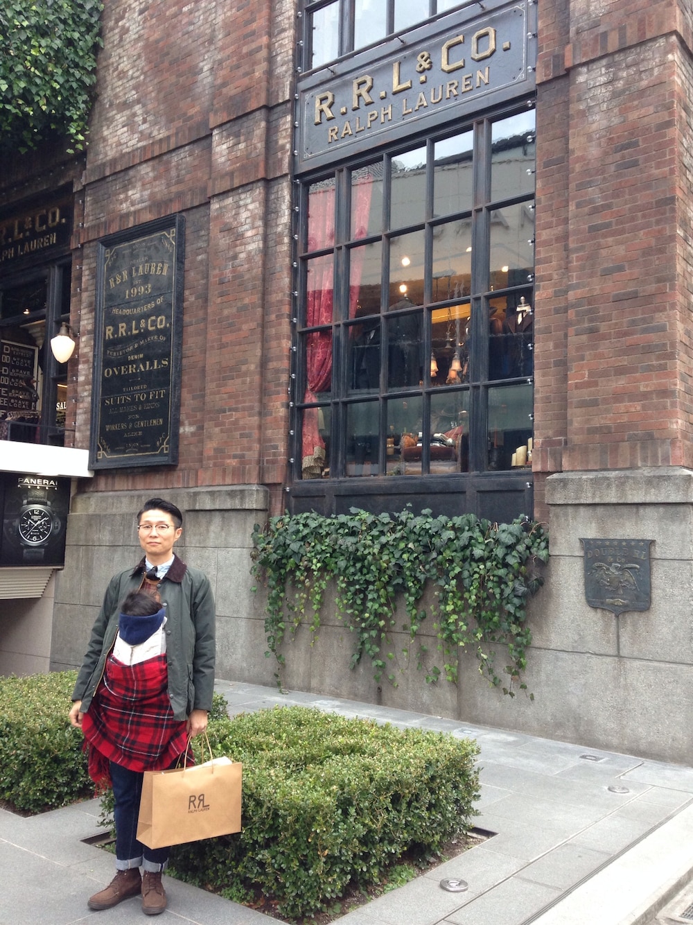 「barbour、rrl、Ralph Lauren」｜「BarbourのBedale slim fit（ブルゾン、グリーン系）」を使った、NOSERIDERRR さん（メンズ・165cm）の冬コーディネートの1枚目の写真