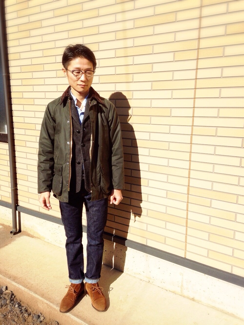 NOSERIDERRR さんの「Bedale slim fit（Barbour）」を使ったコーディネート