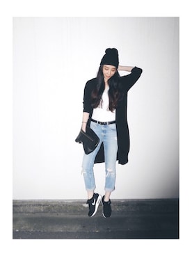 松田園子さん（レディース・167cm）の秋コーディネート