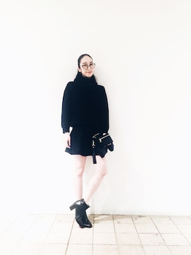 松田園子さん（レディース・167cm）の秋コーディネート