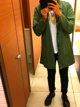 卓也さん(メンズ・181cm)の秋コーディネート