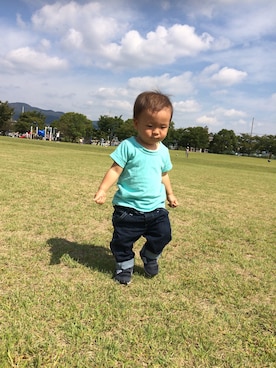 KKさん（キッズ・80cm）の秋コーディネート