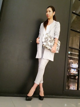 「AZUL ENCANTO（アズールエンカント）のアイテム」を使った、...EMIRI...さん（レディース・165cm）の春コーディネート