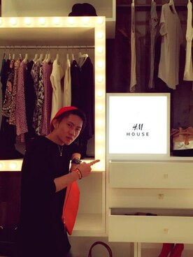 「H&M（エイチ・アンド・エム）のアイテム（その他）」を使った、クロラッコ-cloraK-さん（メンズ・170cm）の春コーディネート