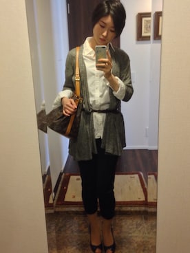 「オープン(つま先)」｜teaさん（レディース・167cm）の春コーディネート