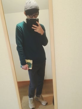 びっくんさん（メンズ・171cm）の冬コーディネート