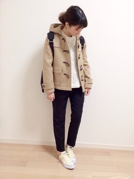 「Ray BEAMS（レイビームス）のアイテム（ジャケット/アウター）」を使った、mAy☆uMeさん（レディース・158cm）の冬コーディネート
