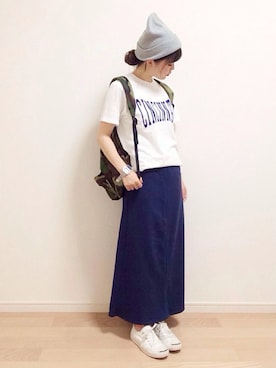 「Honeys（ハニーズ）のアイテム」を使った、mAy☆uMeさん（レディース・158cm）の夏コーディネート