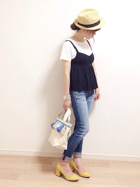 「Accessorize（アクセサライズ）のアイテム」を使った、mAy☆uMeさん（レディース・158cm）の夏コーディネート