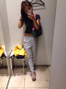 AIRIさん(レディース・154cm)の夏コーディネート