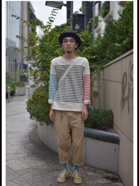 ケンシローさん（メンズ・185cm）の秋コーディネート