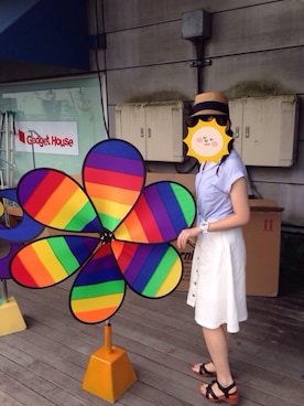 y u c h i さん(レディース・165cm)の夏コーディネート