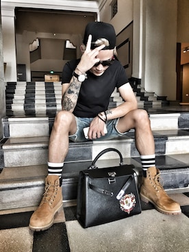 「onlinestore」｜akibenzさん（メンズ・170cm）の冬コーディネート