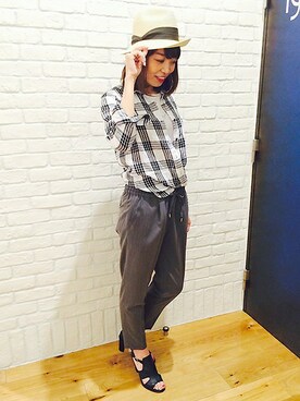 にのさん(レディース・162cm)の春コーディネート