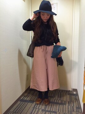 「Marie femme（マリーファム）のアイテム」を使った、norie_mixさん（レディース・155cm）の秋コーディネート