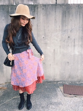 norie_mixさん（レディース・156cm）の春コーディネート