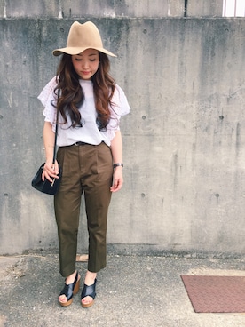 norie_mixさん（レディース・156cm）の夏コーディネート