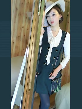 「イギリス」｜「アイテム（ワンピース/ドレス）」を使った、naoccinaさん（レディース・170cm）の春コーディネート