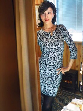 「Nordstrom（ノードストロム）のアイテム（アクセサリー）」を使った、naoccinaさん（レディース・170cm）の冬コーディネート