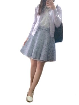 ツイードスカート-2EE004を使った人気ファッションコーディネート - WEAR