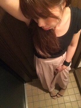 harunaさん（レディース・161cm）の夏コーディネート