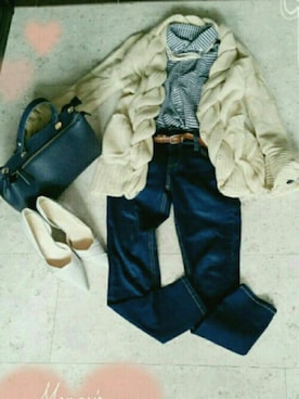 「Language（ランゲージ）のアイテム（ジャケット/アウター）」を使った、momoさん（レディース・164cm）の秋コーディネート