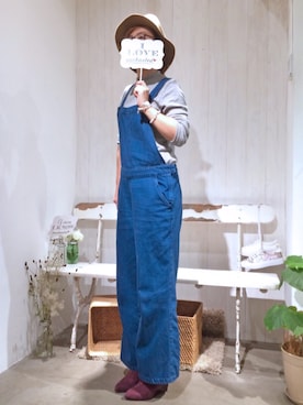 「enchanted（エンチャンテッド）のアイテム」を使った、enchantedさん（レディース・165cm）の秋コーディネート