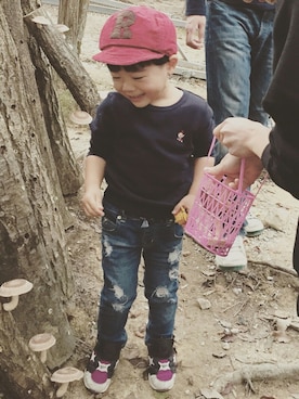 クッキーマンさん(キッズ・100cm)の春コーディネート