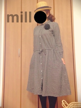 「mercibeaucoup,（メルシーボークー）のアイテム（財布/小物）」を使った、miii。さん（レディース・158cm）の夏コーディネート