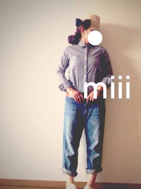 「note et silence （ノートエシロンス）のアイテム（アクセサリー）」を使った、miii。さん（レディース・158cm）の夏コーディネート