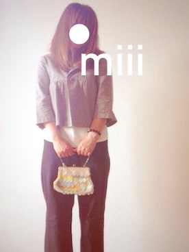 「note et silence （ノートエシロンス）のアイテム（アクセサリー）」を使った、miii。さん（レディース・158cm）の夏コーディネート